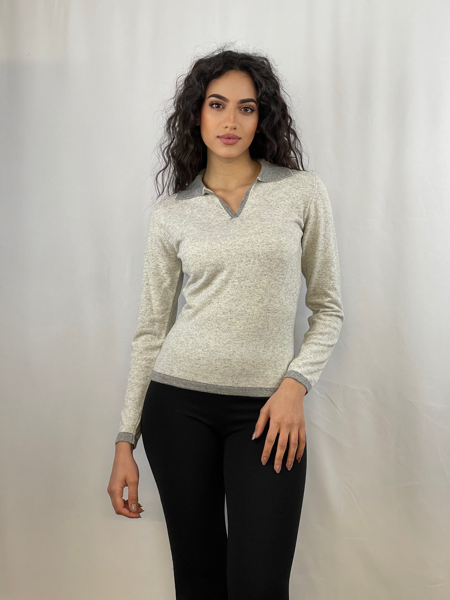 3337 - Women's two-tone polo