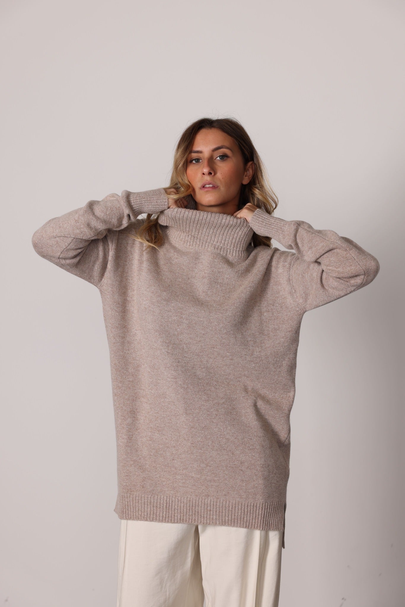 4408 - Maxi turtleneck
