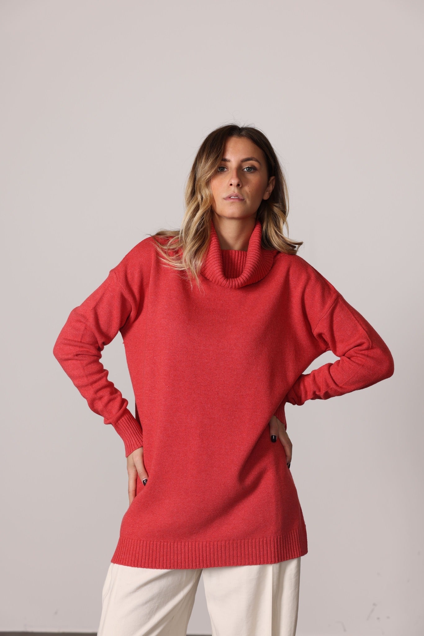 4408 - Maxi turtleneck