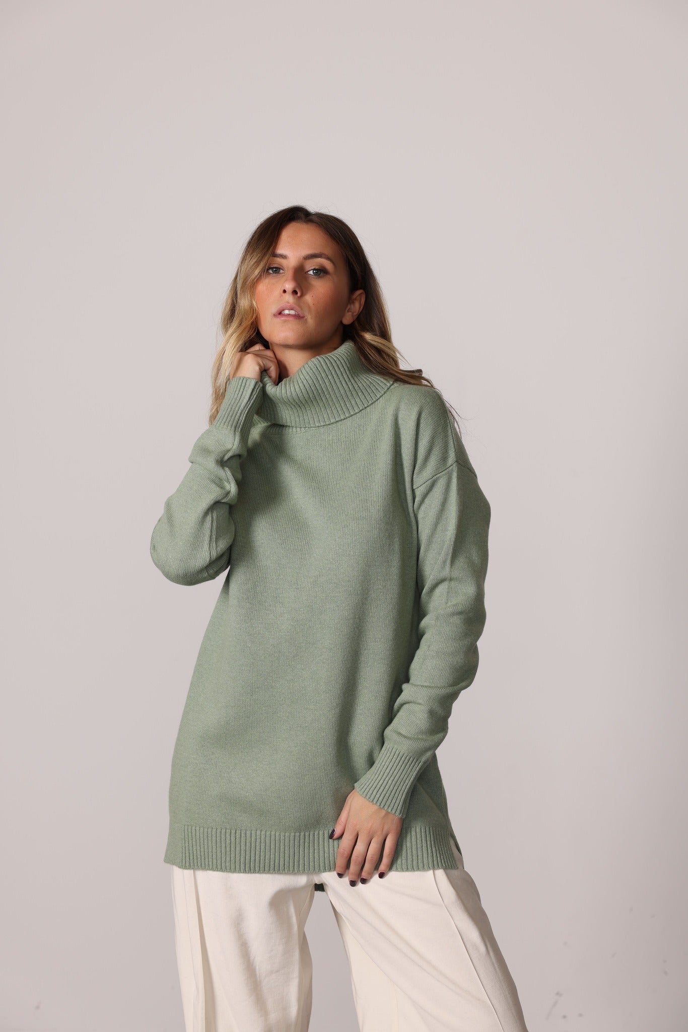 4408 - Maxi turtleneck