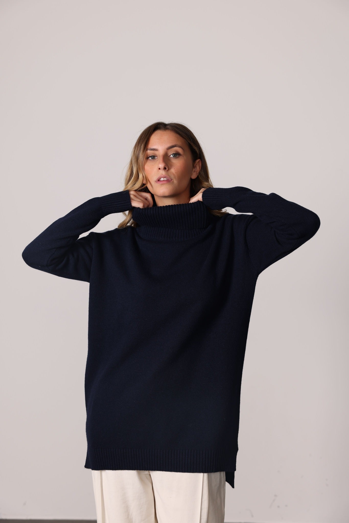 4408 - Maxi turtleneck
