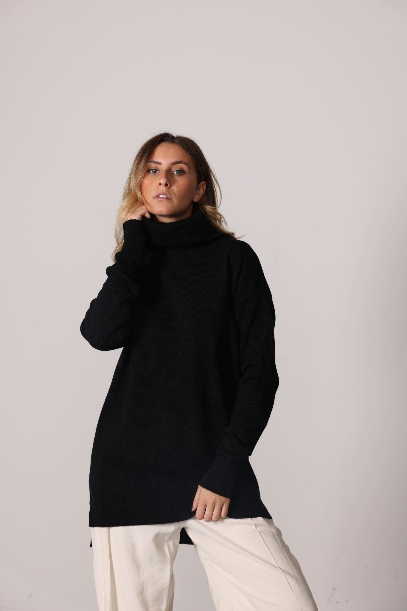 4408 - Maxi turtleneck