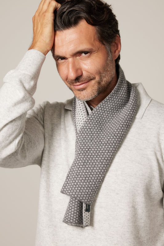 4743G - Bicolor scarf 2 bott. giglio