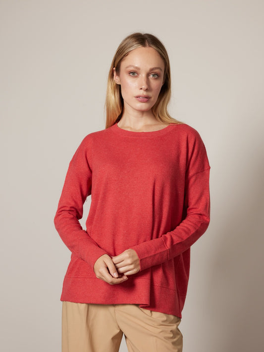 4406 - Crew Neck Maxi Plush