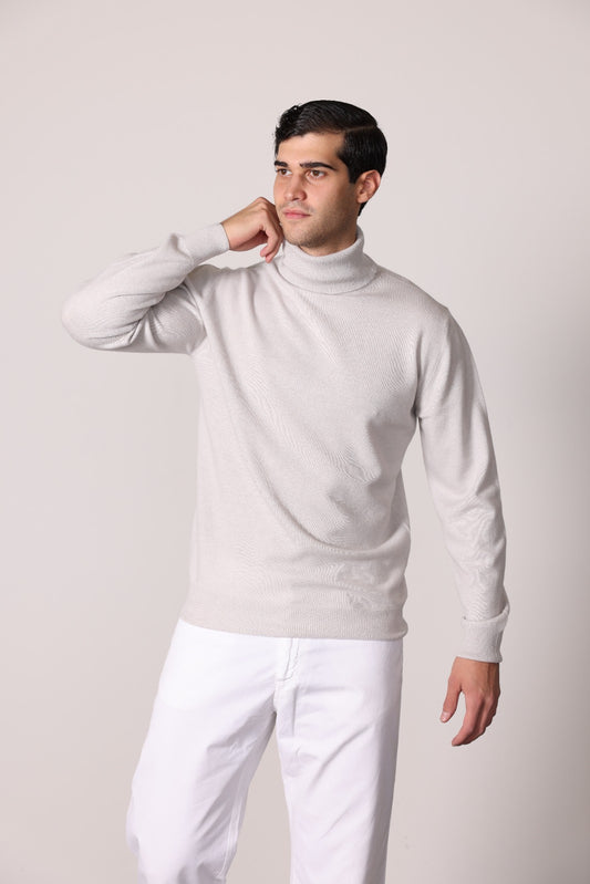 703 - Neckman turtleneck 100% Cashmere
