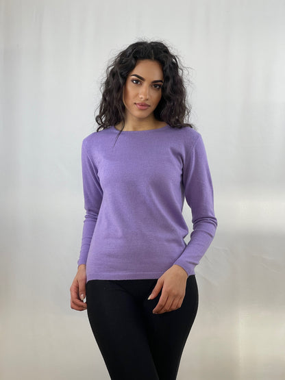 4101 - Classic crew neck woman