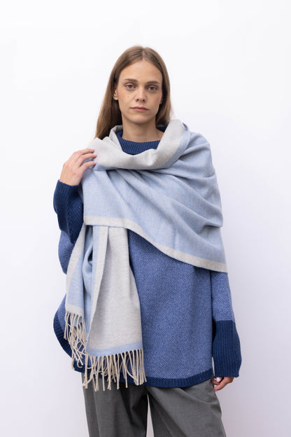 1164 - Two-tone stole