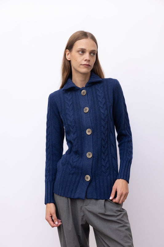 4120 - Cardigan Braids St. Moritz