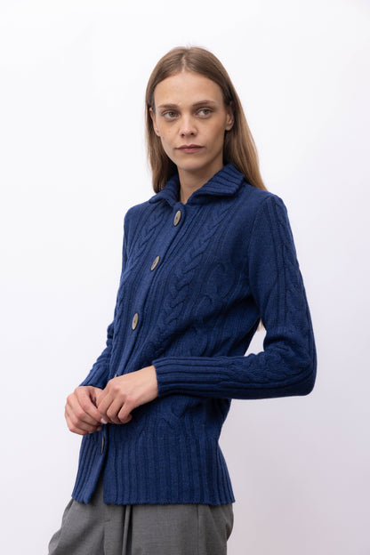 4331 - Maxi two-tone crew neck