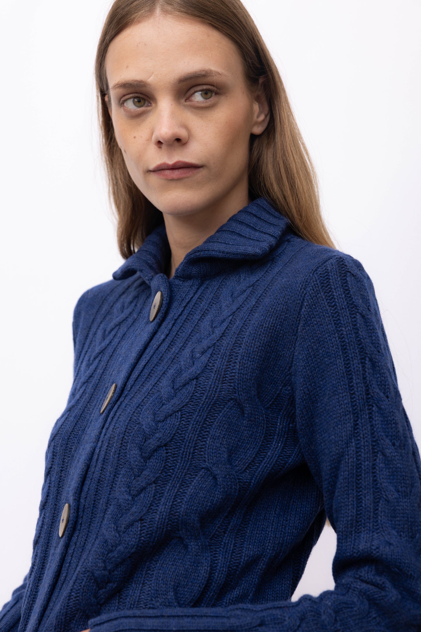 4331 - Maxi two-tone crew neck