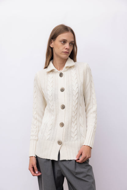 4331 - Maxi two-tone crew neck