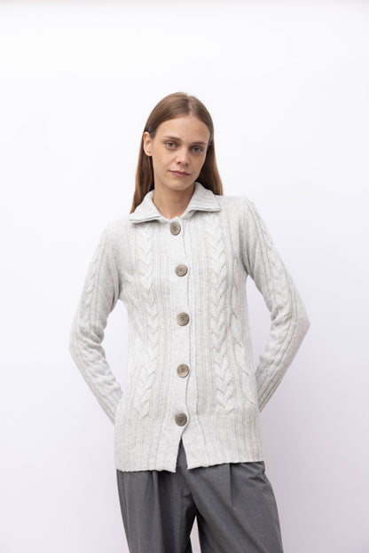 4331 - Maxi two-tone crew neck