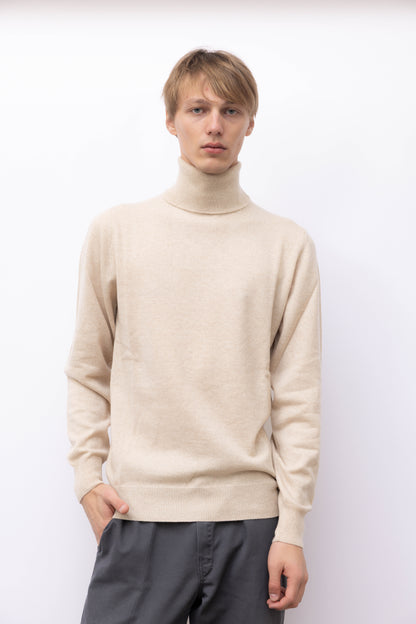 703 - Neckman turtleneck 100% Cashmere