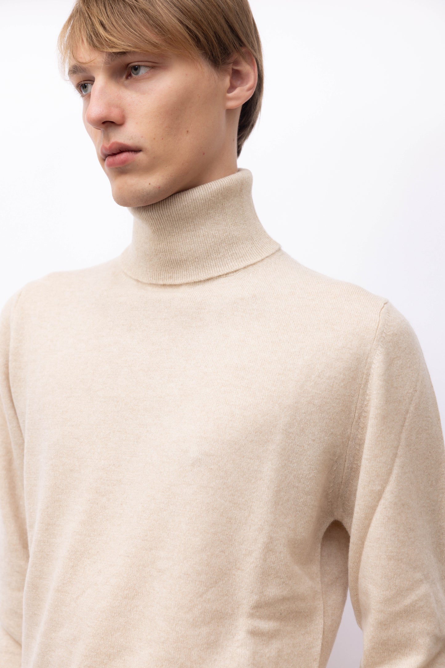 703 - Neckman turtleneck 100% Cashmere