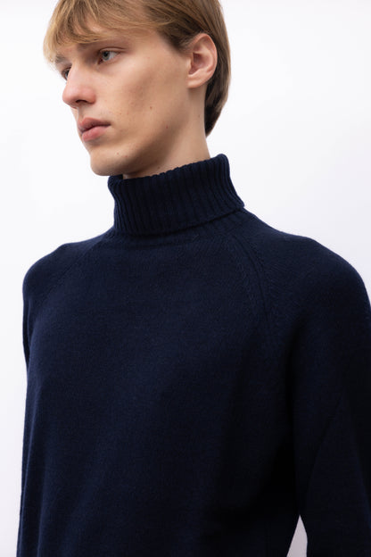 523 - Dolcevita Raglan Man 100% Cashmere