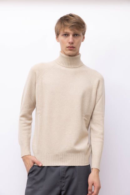 523 - Dolcevita Raglan Man 100% Cashmere