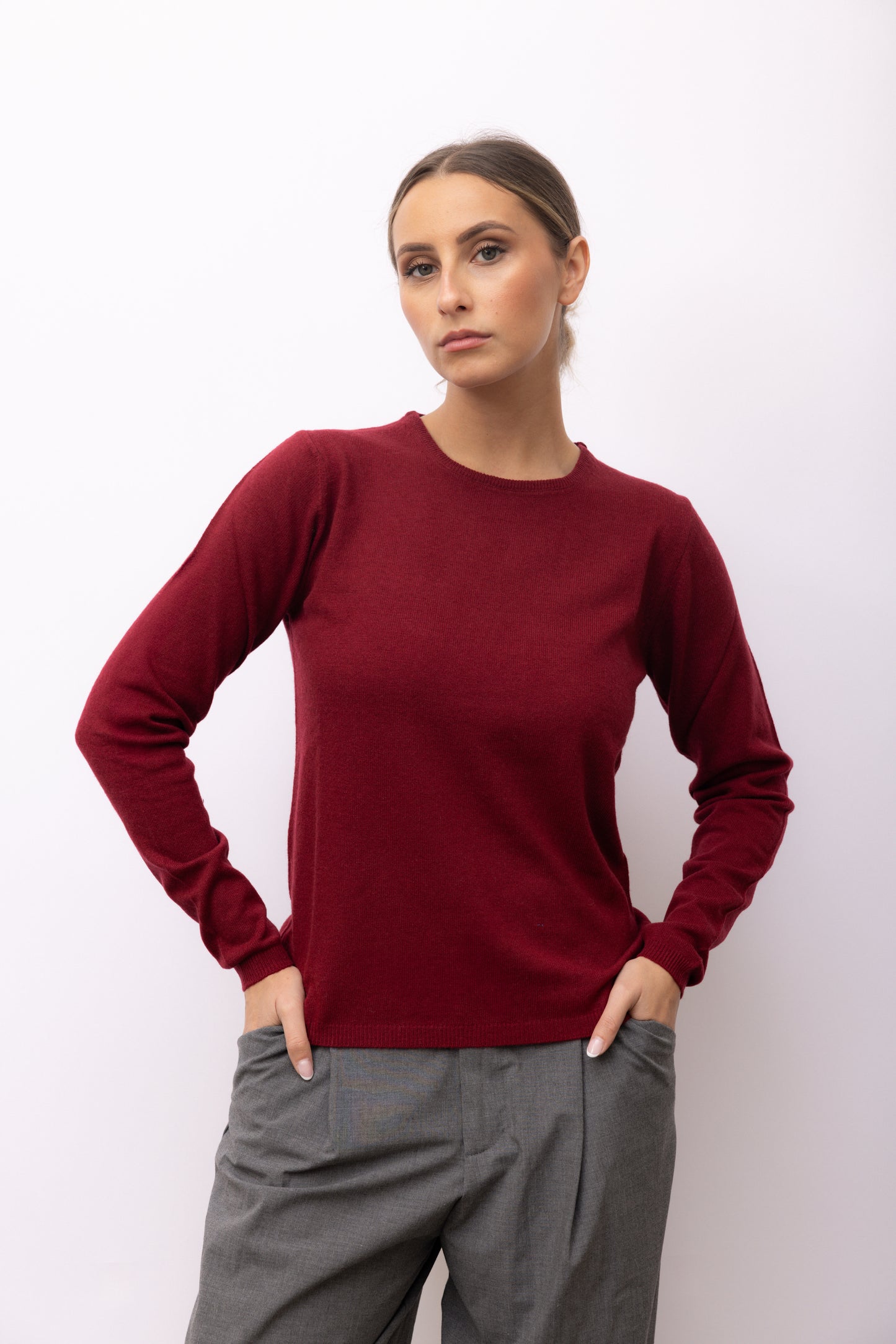 4101 - Classic crew neck woman