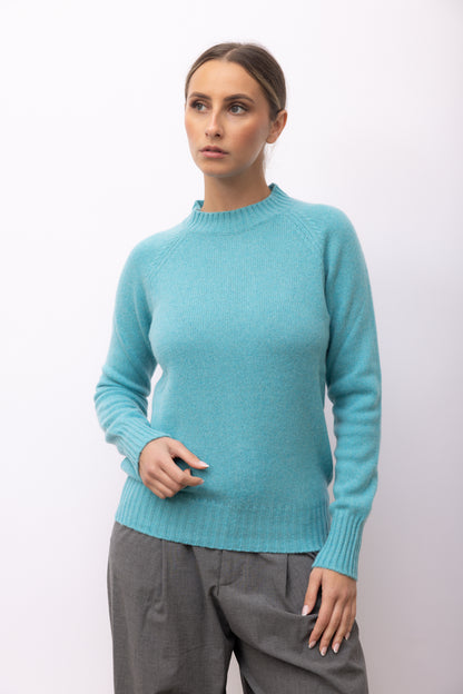 733 - Women's 100% cashmere turtleneck